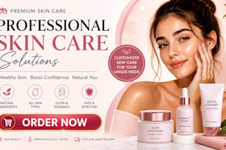 build skin care  shopify dropshipping skin care store beauty website