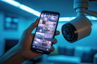 setup cctv remote viewing on phone dvr nvr ip camera mobile access