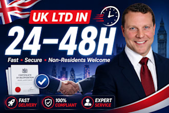 do fast UK ltd company registration within 24 to 48 hours