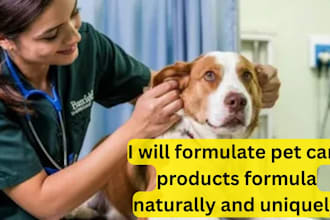 formulate pet care products formula naturally and uniquely