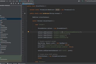 do UI and API automation using robust frameworks