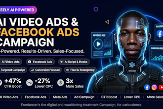 create  ai video ads facebook ads campaign sales on zeely ai