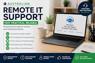provide practical remote IT support for home or small business