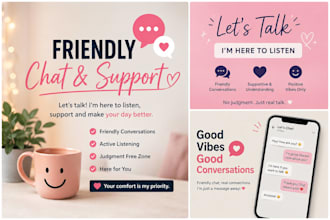 be your friendly chat companion