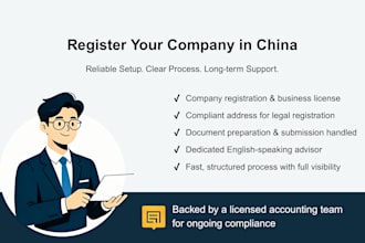 register your company in china with full business setup support