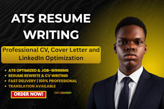 write a professional resume and cover letter