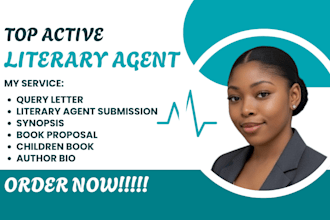 critique your query letter and book proposal for literary agent, book publishing