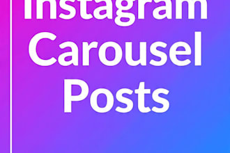 design viral canva instagram carousel posts for engagement