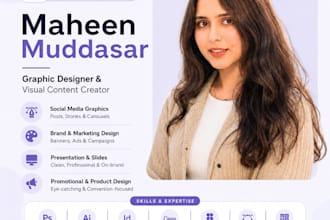 design social media graphics and promotional content
