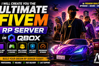 create you the ultimate fivem rp server on qbox