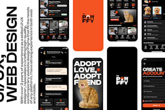 do UI UX design, mobile app or website ui ux design