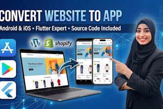 convert website to android app site to webview app, wordpress website to android