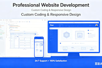 build a modern, responsive website that loads fast and looks great