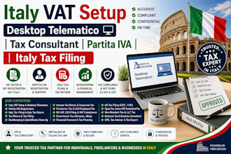 italy vat setup desktop telematico tax consultant partita iva italy tax filing