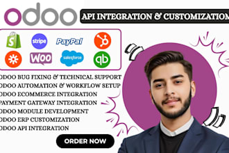 odoo erp website customization API integration ecommerce automation modules odoo