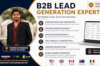 do manual b2b lead generation and targeted prospect research