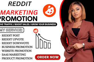 promote ai agent tools website app product brand via reddit seo post comment