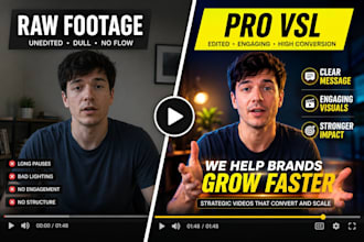 create professional video edit, youtube video editing