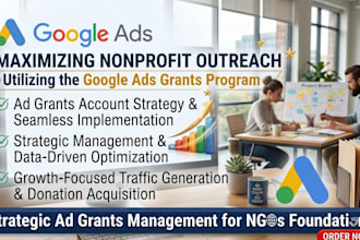 apply and manage google ad grants for nonprofit approval PPC campaign