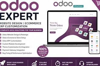 design odoo website design odoo ecommerce odoo developer odoo erp customization
