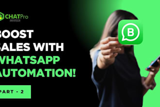accomplish whatsapp promotion, bulk whatsapp sms, bm, whatsapp API automation