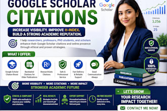 increase google scholar citation, backdated citations, researchgate citation