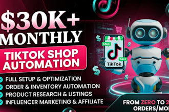 be your tiktok shop manager for automated ecommerce growth and sales