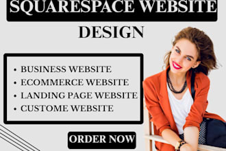 build squarespace website, redesign squarespace, squarespace development