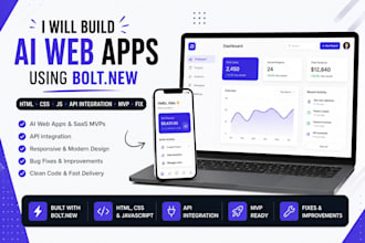bolt app ai web apps bolt new html css js api integration fix vibe code