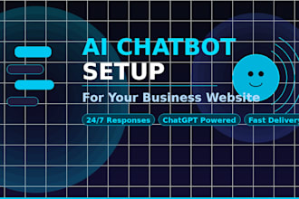 set up an ai chatbot for your business website
