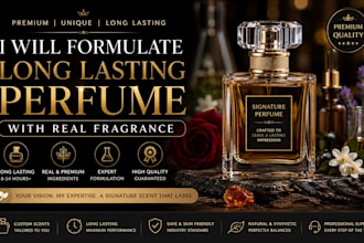 formulate long lasting perfume with real fragrance