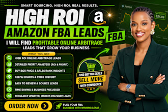 find high ROI amazon online arbitrage leads for fba sellers