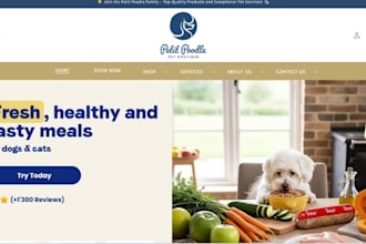 luxury pet shopify store pet website shopify pet store dropshipping store