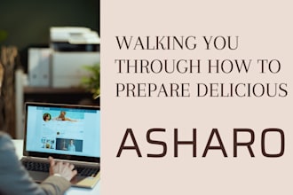 teach you online how to make asharo