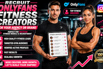 recruit onlyfans fitness creators for your brand or agency