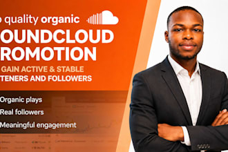 organic soundcloud promotion, soundcloud followers, soundcloud listeners
