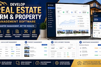 develop real estate CRM and property management software