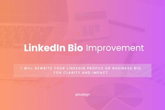 rewrite your linkedin profile or business bio for impact