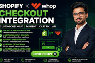 connect shopify to whop checkout custom shippo to whop checkout payment fix api