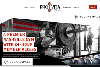 build squarespace sports coach website athletic trainer fitness trainer website