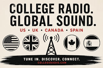 promote your song on 10k US UK canada, spain college radio