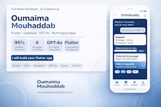 build a full stack web or mobile app with API integration