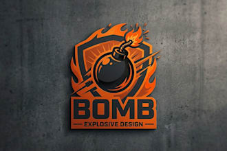 design a bold and explosive energy logo for your brand