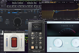 professional, mix and mastering