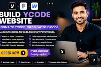 build ycode website figma to ycode webfflow to ycode website