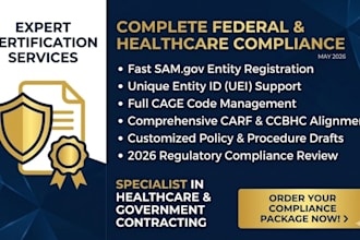 do sam gov registration uei cage code and healthcare policy and procedure
