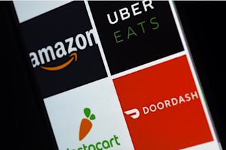 set up doordash bot, instacart bot, uber bot, lyft bot, grabber bot, grubhub bot