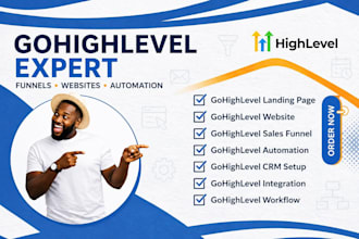 go highlevel expert gohighlevel landing page go highlevel website ghl automation