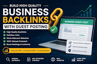 build high quality business backlinks with guest posting