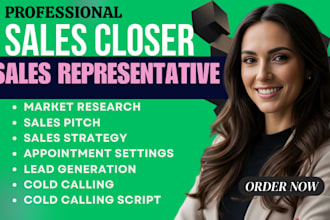 be cold calling sales representative sales closer appointment settings